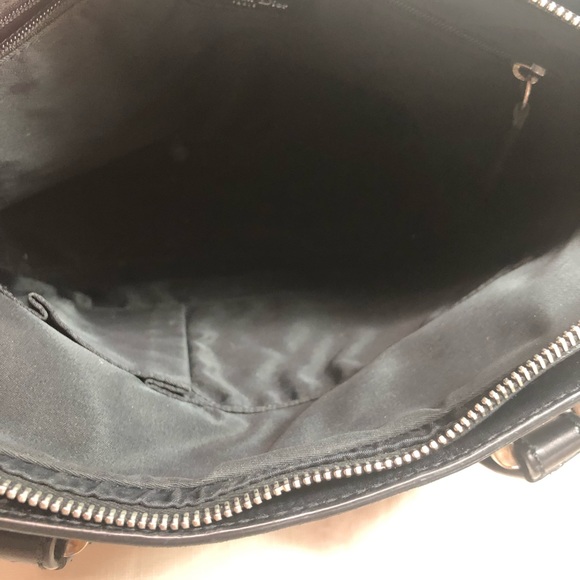 Dior Canvas Black Logo Small Tote - Picture 5 of 8